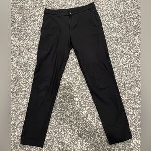 Lululemon Men's Black Commission Pants